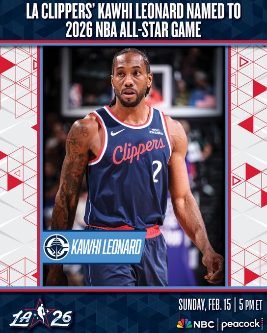 世界杯客户端升级下载-NBA官方：莱昂纳德增补入选2026年全明星赛 填补美国队人数缺口